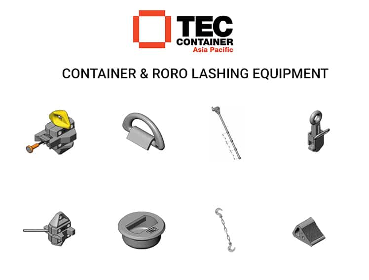 tec container lashing equipment